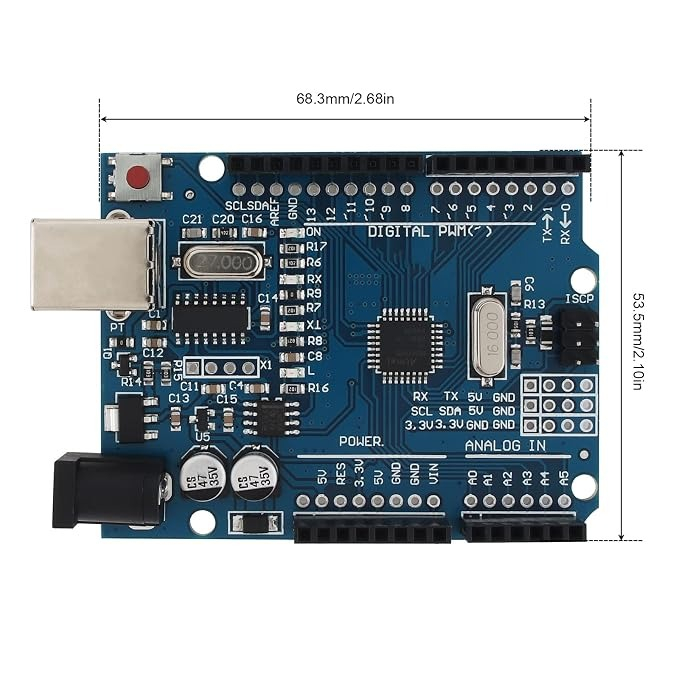Placa dezvoltare compatibila Arduino UNO, CH340G [3]