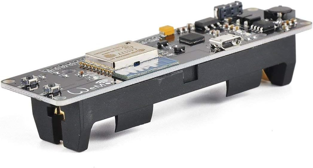 Placa dezvoltare Wemos ESP-WROOM-02 cu slot acumulator 18650 si incarcare integrata [3]