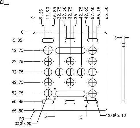 Placa V-Slot imprimanta 3d 20x20mm cu role OPENBUILDS [4]