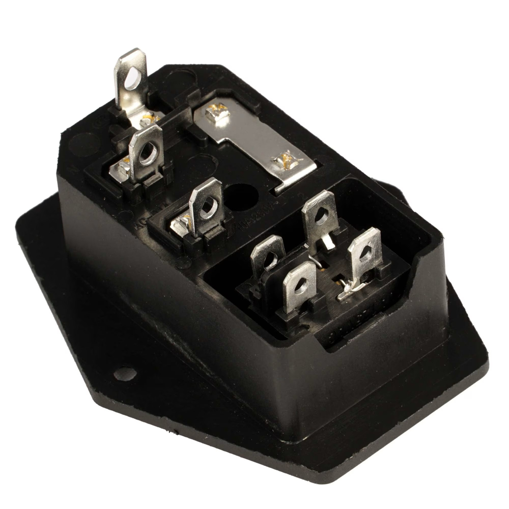 Priza retea IEC C14, 3 pini, 10A, 250V, cu siguranta si intrerupator [3]