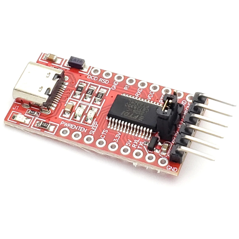 Convertor USB Type-C la TTL FT232RL, 3.3V/5V, programator serial [2]