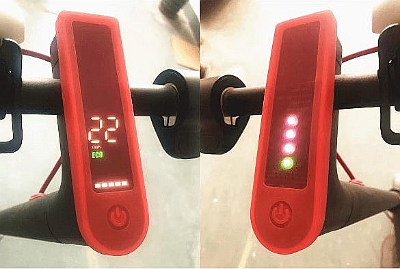 Protectie Silicon Afisaj Trotineta Xiaomi M365, Pro, 1S, Pro 2, Mi 3, culoarea rosie [3]