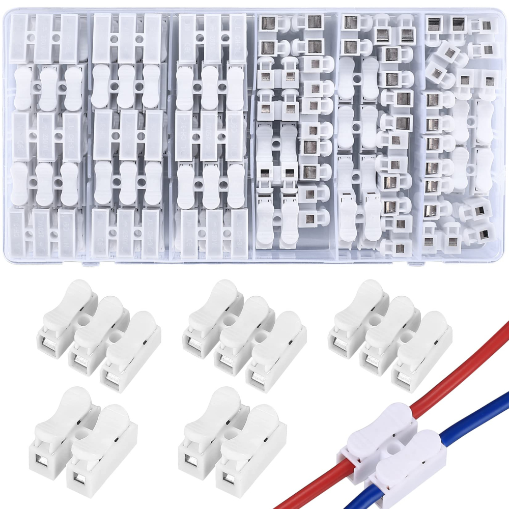 Regleta conector rapid CH-3 push-in cu arc, 3 fire, 250V 10A (set 10 buc​​​​​​.) [4]