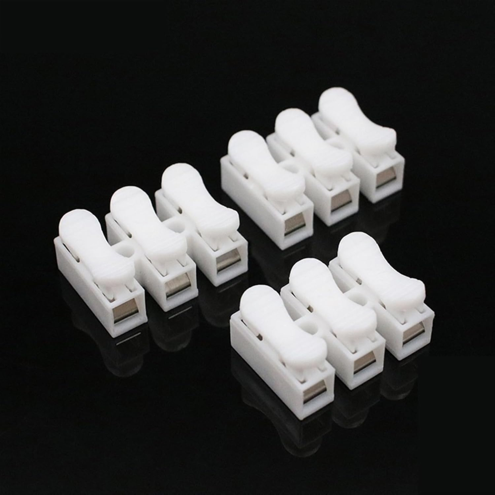 Regleta conector rapid CH-3 push-in cu arc, 3 fire, 250V 10A (set 10 buc​​​​​​.) [2]