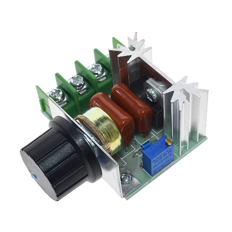 Regulator de tensiune AC 220V, 2000W, SCR, cu potentiometru [2]