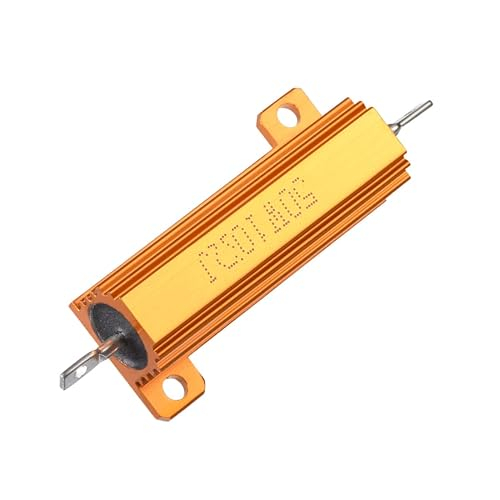 Rezistenta de putere bobinata RX24, 50W, 10Ω, carcasa din aluminiu [2]