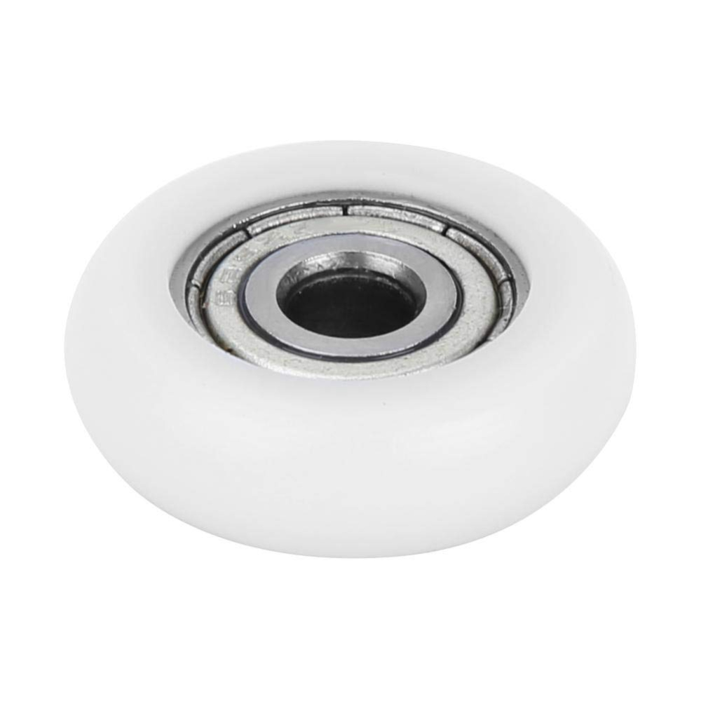 Rola de ghidare semirotunda 5x21.5x7mm, nylon, 625ZZ, alba​​​​​​​ [2]