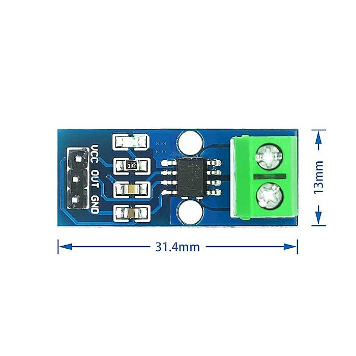 Senzor curent Hall ACS712ELC 30A [4]