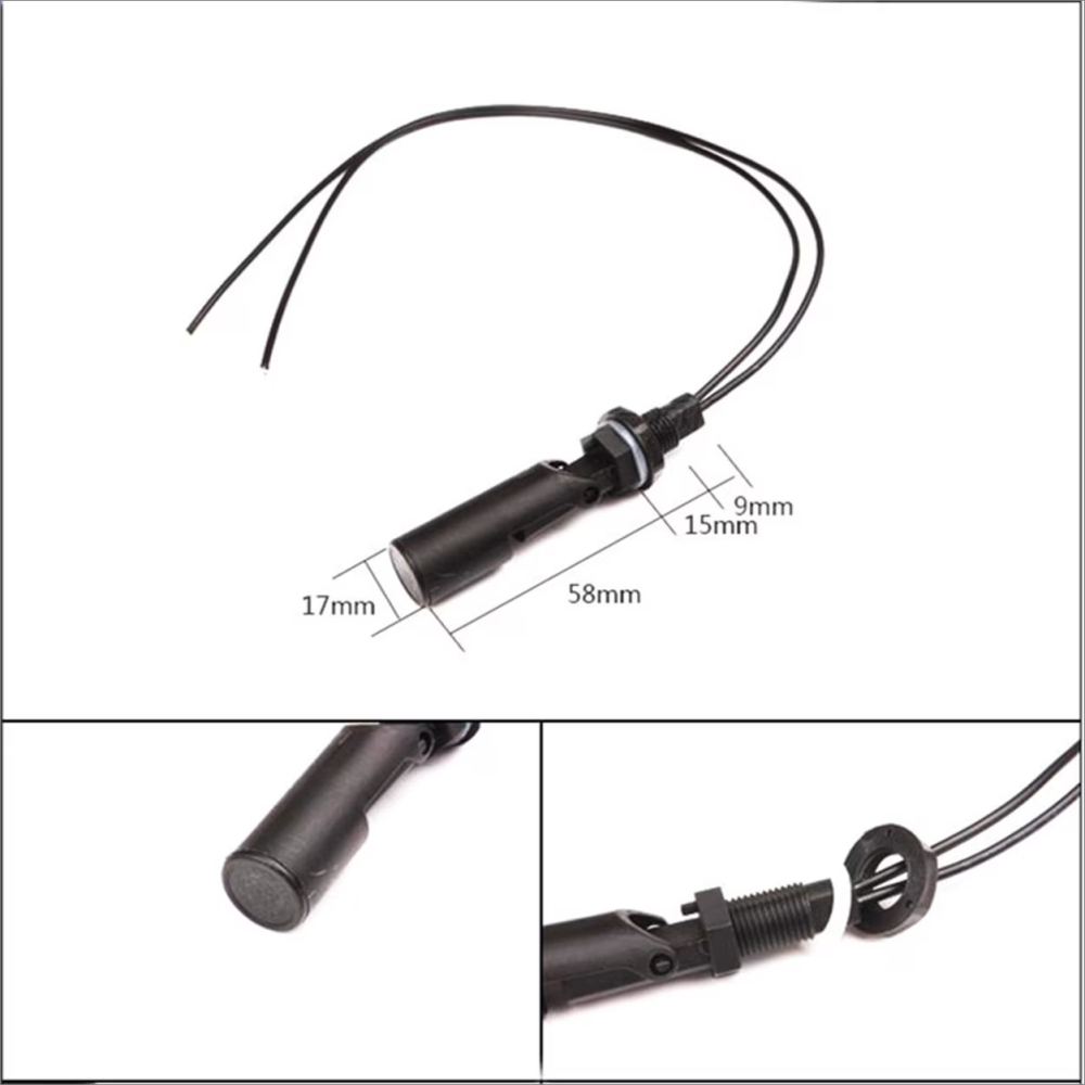 Senzor nivel apa, comutator plutitor, 100V DC, 1A [4]