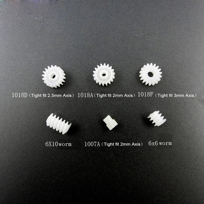 Set 15 piese roti plastic DIY angrenaj ax motor [4]