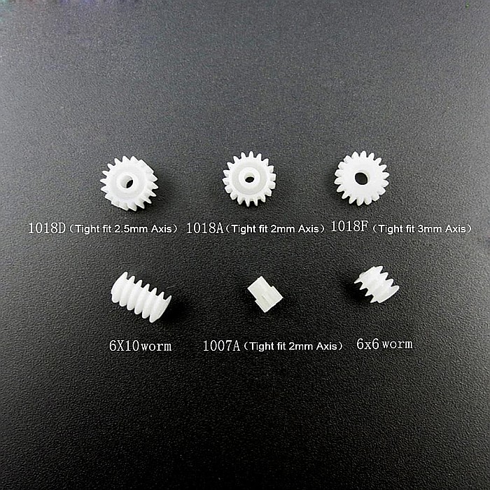 Set 15 piese roti plastic DIY angrenaj ax motor [3]