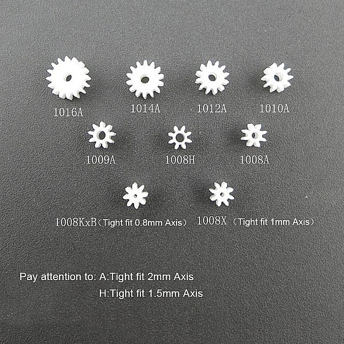Set 15 piese roti plastic DIY angrenaj ax motor [2]