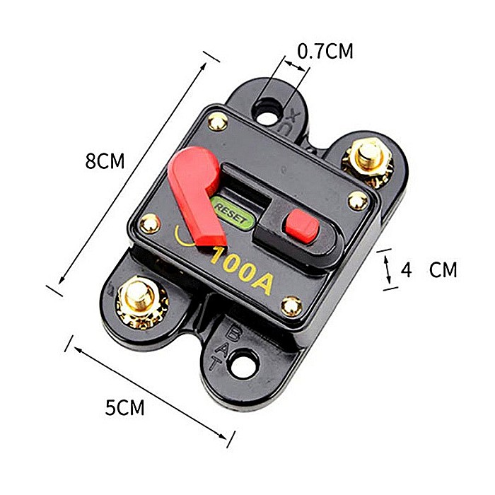Siguranta Auto de Circuit cu Reset 100A [3]