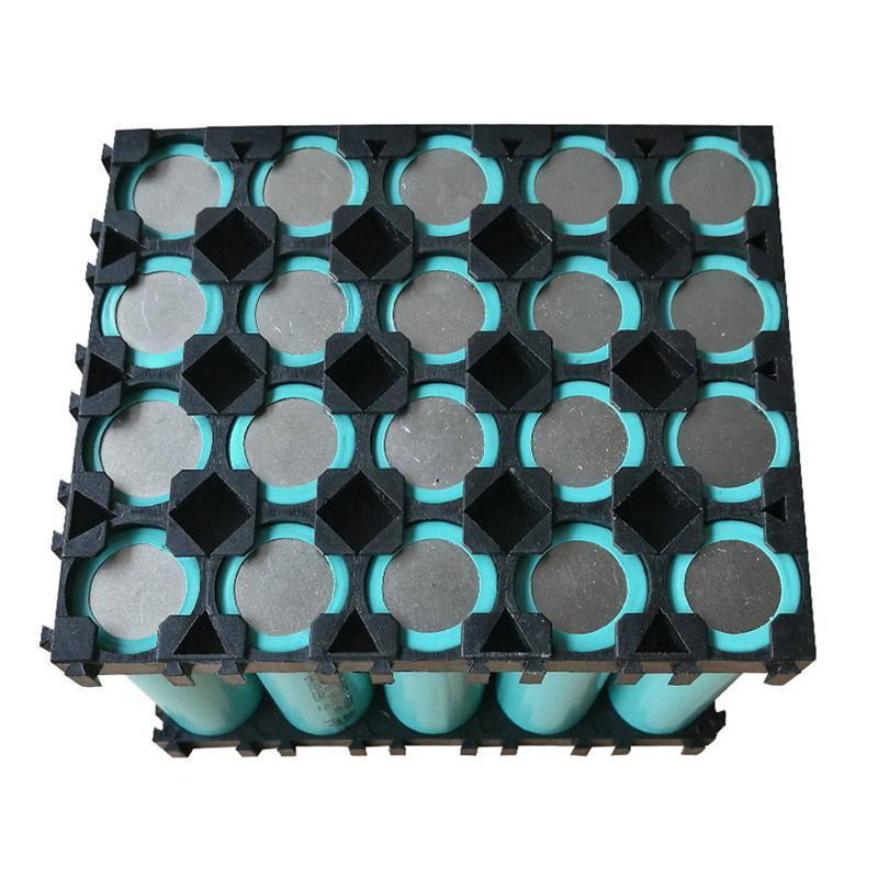 Suport 4x5 pentru 20 acumulatori Li-ion 21700, negru [2]