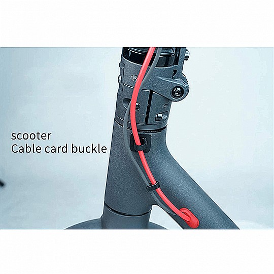 Suport clips aluminiu prindere cabluri trotineta Xiaomi Mijia M365/ M365 Pro [2]