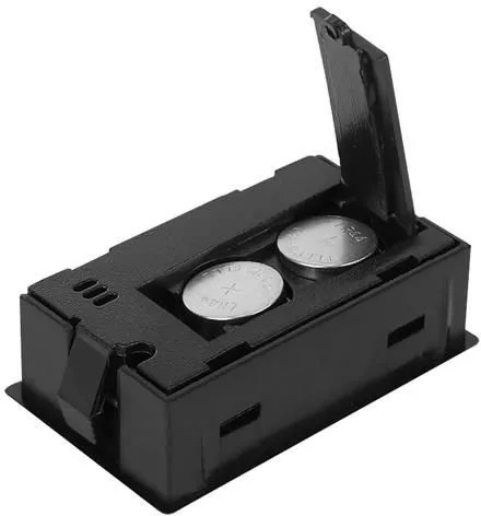 Termometru si higrometru digital cu ecran LCD, negru [5]