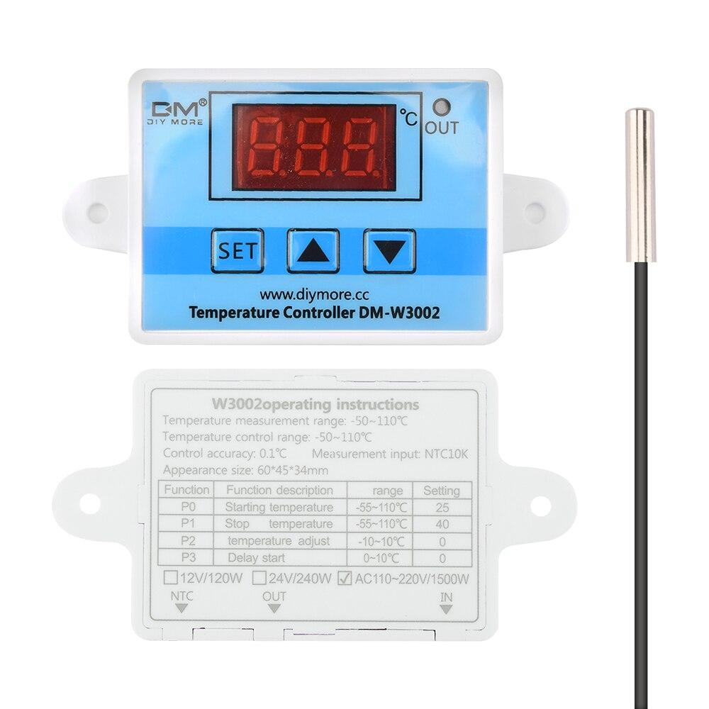 Termostat digital DM-W3002 control temperatura AC 220V, 1500W [2]