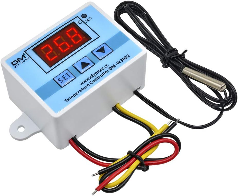 Termostat digital DM-W3002 DC 12V 120W cu sonda NTC 10K, -50-110°C [2]
