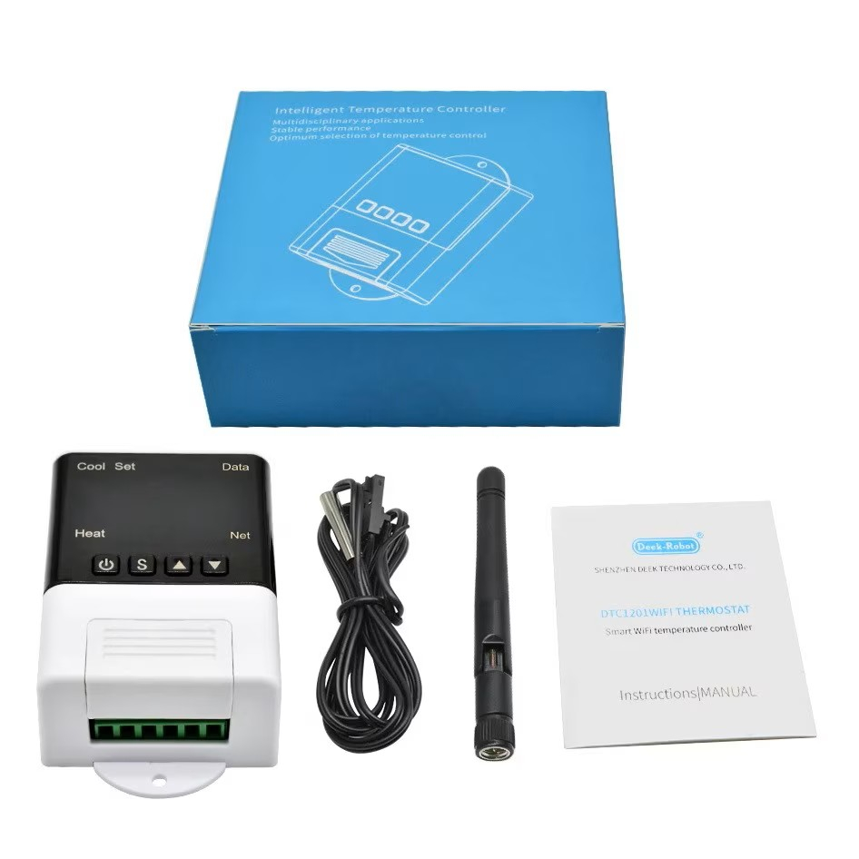Termostat digital DTC1201 Wifi, AC 110-230V compatibil Tuya, Smart Life [4]