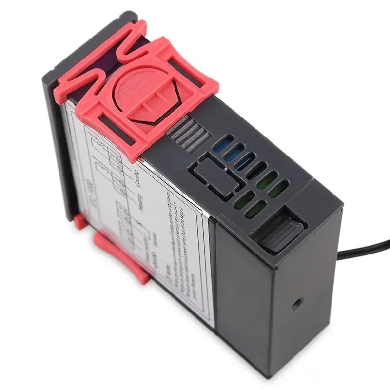 Termostat digital STC-1000 24V, control temperatura incalzire si racire, sonda NTC 10K 1m [5]