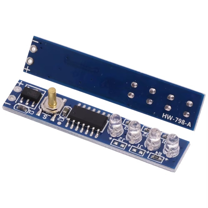 Tester Acumulator, indicator nivel baterie, Litiu 3S – indicator LED 9V-12.6V, consum redus [3]