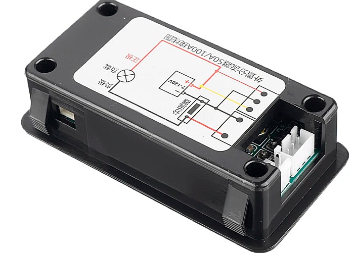 Tester multifuncțional DC KWS-DC200-100A, contor energie, masurare tensiune, amperaj [3]