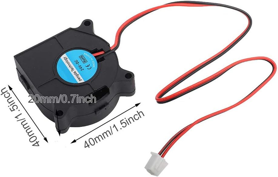 Ventilator turbina brushless 4020 24V DC 40x40x20mm [4]