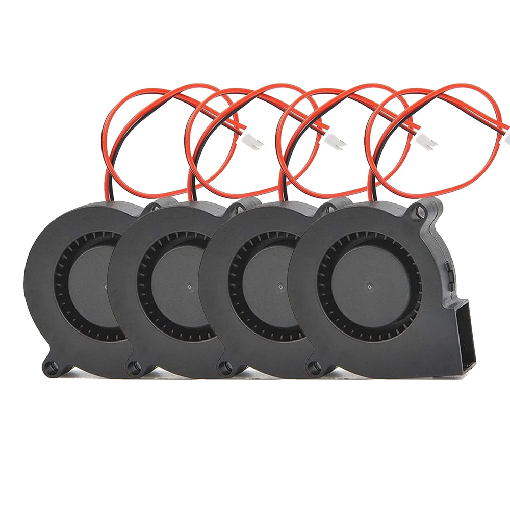 Ventilator turbina brushless 5015 DC 12V 50x50x15mm, 2 pini​​​​​​​, pentru imprimanta 3D [4]