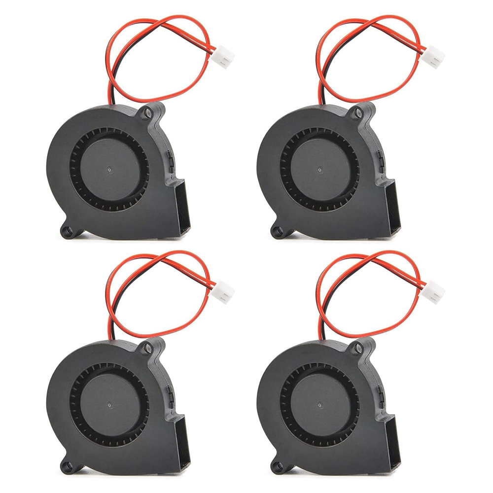 Ventilator turbina brushless 5015 DC 24V 50x50x15mm, 2 pini, pentru imprimanta 3D [5]