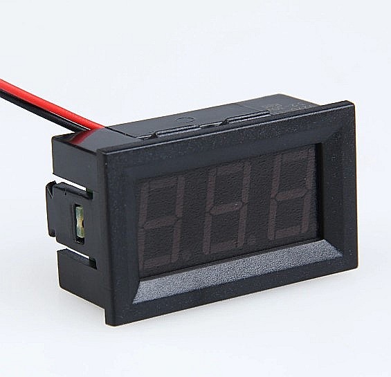 Voltmetru Digital DC 5V-120V LED 0.56" [3]