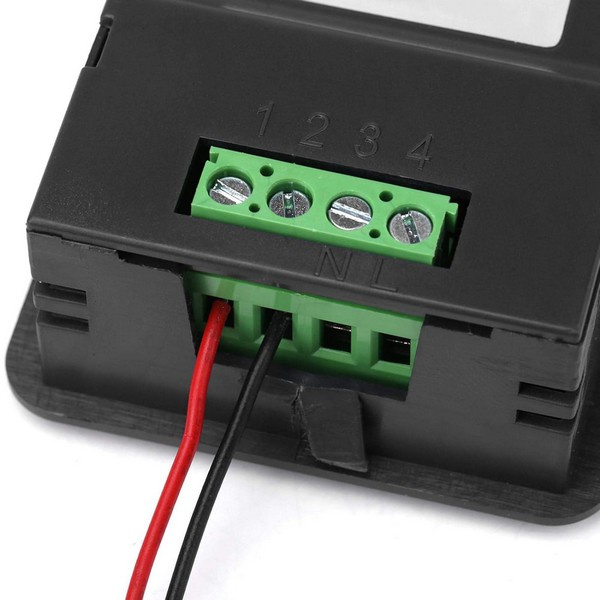 Wattmetru digital AC P06S-100 100A, voltmetru, ampermetru, contor energie, factor putere [3]