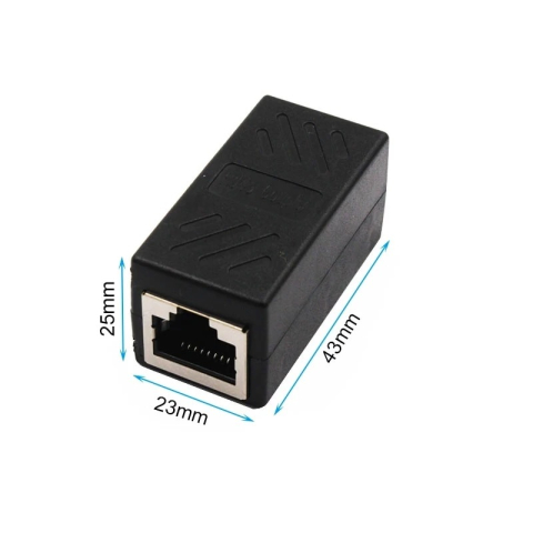 Adaptor prelungitor RJ45, mama-mama, cuplor Enthernet RJ45, UTP [2]
