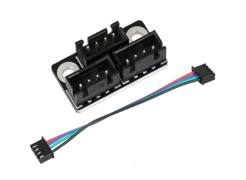 Adaptor splitter pentru 2 motoare pas cu pas NEMA 17, conectare in paralel, cablu 10cm [1]
