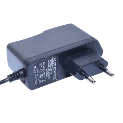 Alimentator 9V DC, 1A, intrare 100–240V AC, mufa 5.5x2.1mm [1]