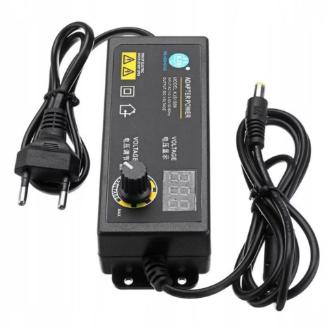 Alimentatoare AC-DC - Alimentator universal reglabil cu afisaj LED, 3-12V DC, 5A, 60W, KJS-1509