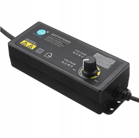 Alimentator universal reglabil cu afisaj LED, 3-12V DC, 5A, 60W, KJS-1509 [2]