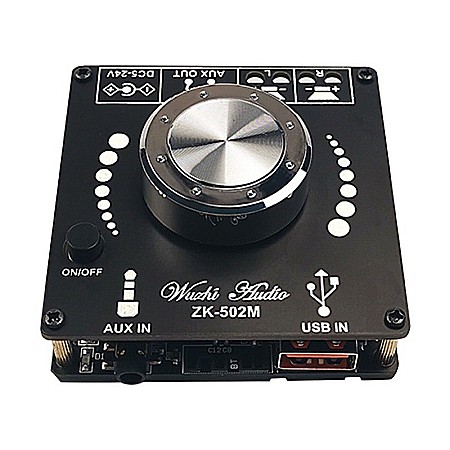 Module Wireless - Amplificator audio 2x50W ZK-502M, bluetooth 5.0