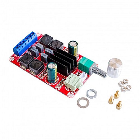 Module atasabile Arduino - Amplificator audio stereo 2x50W TPA3116D2, alimentare 5-24V