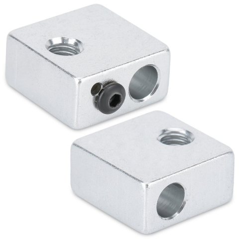 Bloc de incalzire MK7/MK8 din aluminiu, 20x20x10mm, imprimanta 3D