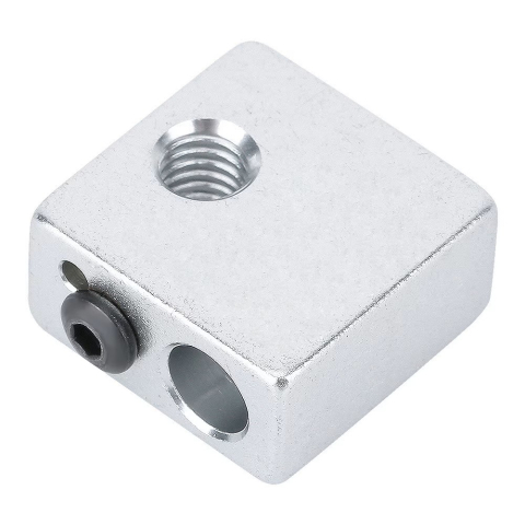 Bloc de incalzire MK7/MK8 din aluminiu, 20x20x10mm, imprimanta 3D [2]