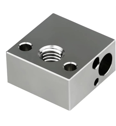 Bloc de incalzire hotend MK8 / CR-10, aluminiu, 20x20x10mm [4]