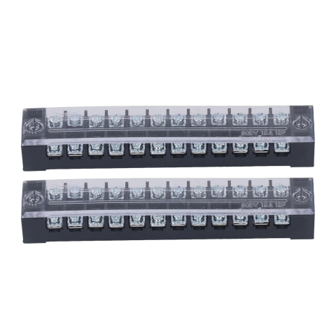 Bloc terminal 12 conexiuni, TB-1512, 600V, 15A, capac protectie [3]