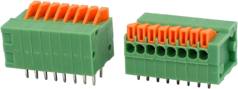 Conectori, mufe si blocuri terminale - Bloc terminal 8pini KF141R, pas de 2.54 mm