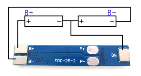 BMS 2S 3A fara balansare pentru baterii Li-ion (8.4V) [3]