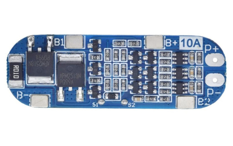 BMS - BMS 3S 10A fara balansare pentru baterii Li-ion (12.6V)