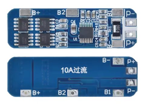 BMS 3S 10A fara balansare pentru baterii Li-ion (12.6V) [3]