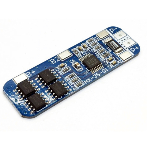 BMS 3S 10A fara balansare pentru baterii Li-ion (12.6V) [1]