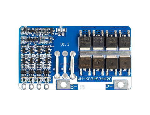 BMS 4S 20A cu balansare pentru baterii Li-ion (16.8V)