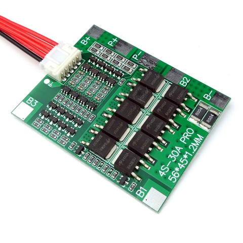 BMS 4S 30A cu balansare pentru baterii Li-ion 16.8V [1]