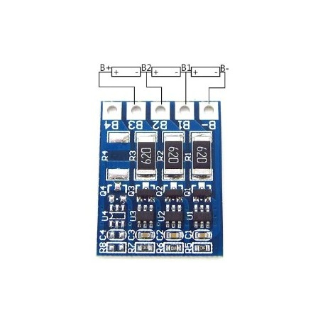 BMS echilibrare pt incarcare acumulator Litiu 3S 18650 balancer [1]